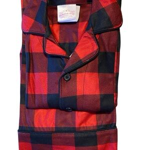 Wondershop Red and Black Kids Flannel Pajama Set